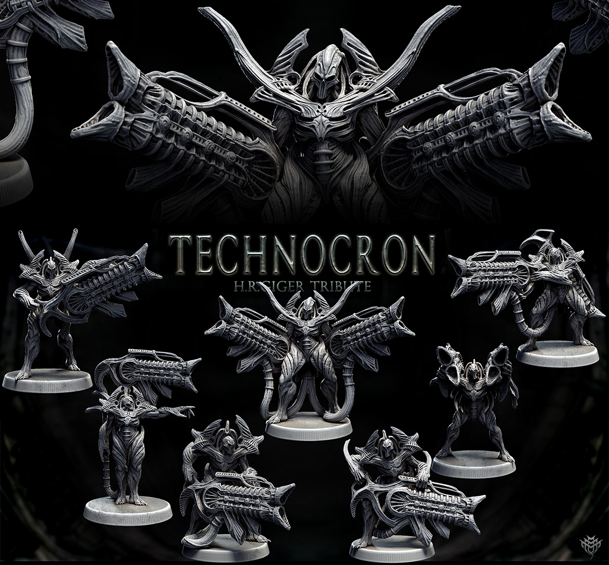 TechnoMech Infantry (All 7 poses)